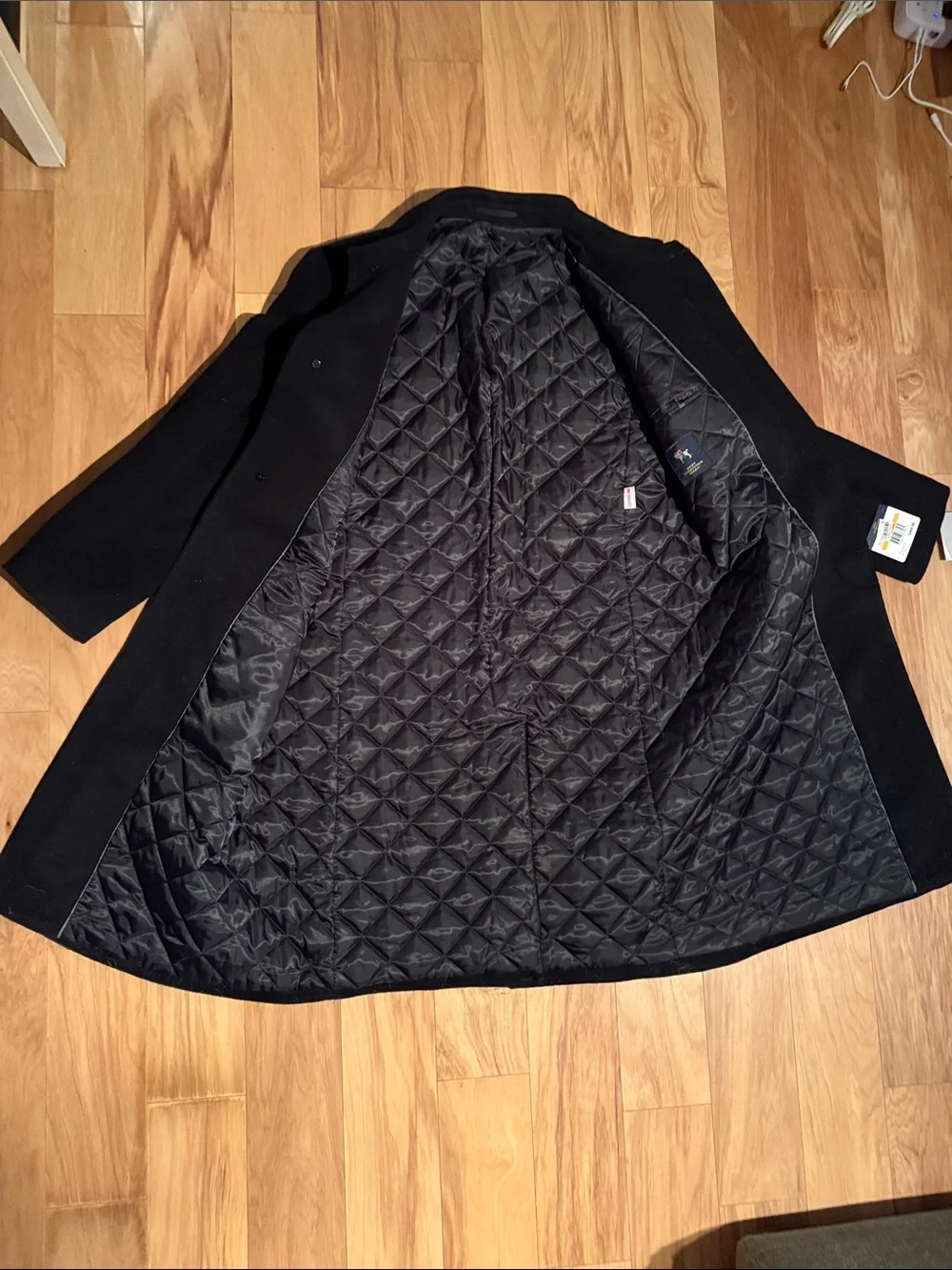 NWT Hart Schaffner Marx 44R Wool Cashmere Jacket 3M Thinsulate